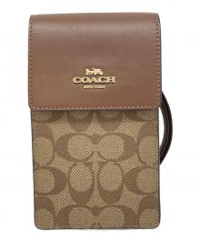 COACH（コーチ）の古着「ショルダーバッグ」｜ブラウン×ベージュ