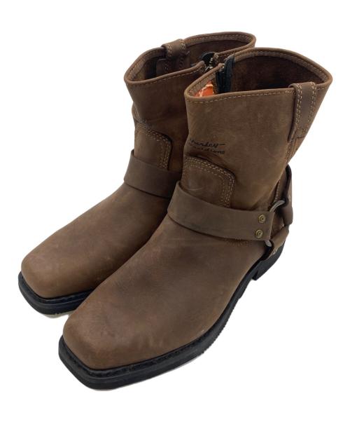 HARLEY-DAVIDSON（ハーレーダビッドソン）HARLEY-DAVIDSON (ハーレーダビッドソン) ブーツ ブラウン サイズ:28㎝の古着・服飾アイテム