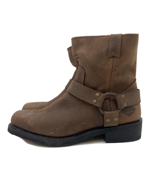 HARLEY-DAVIDSON（ハーレーダビッドソン）HARLEY-DAVIDSON (ハーレーダビッドソン) ブーツ ブラウン サイズ:28㎝の古着・服飾アイテム