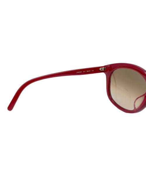 Chloe（クロエ）Chloe (クロエ) サングラス レッド サイズ:56□20 140の古着・服飾アイテム