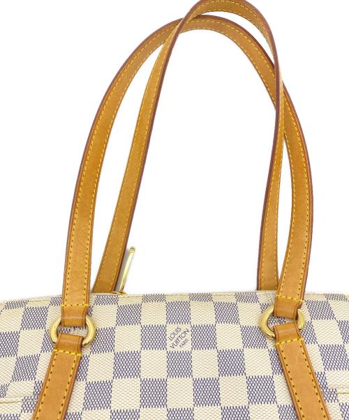 LOUIS VUITTON（ルイ ヴィトン）LOUIS VUITTON (ルイ ヴィトン) ダミエ・アズール トータリーPM ホワイトの古着・服飾アイテム