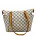 LOUIS VUITTON（ルイ ヴィトン）の古着「ダミエ・アズール トータリーPM」｜ホワイト