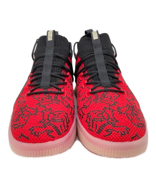 PUMA（プーマ）PUMA (プーマ) ローカットスニーカー レッド×ブラック サイズ:29㎝の古着・服飾アイテム