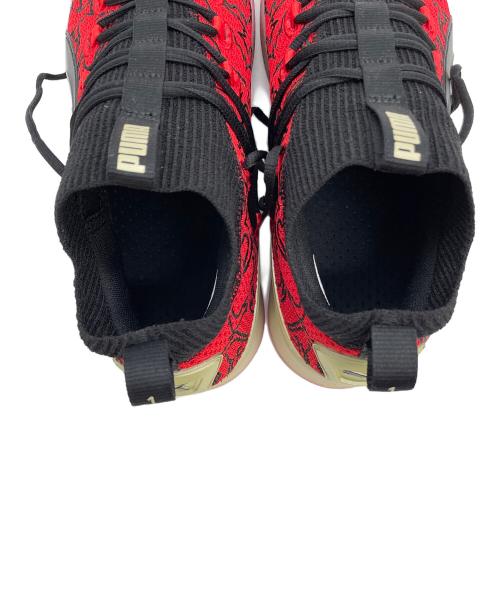 PUMA（プーマ）PUMA (プーマ) ローカットスニーカー レッド×ブラック サイズ:29㎝の古着・服飾アイテム