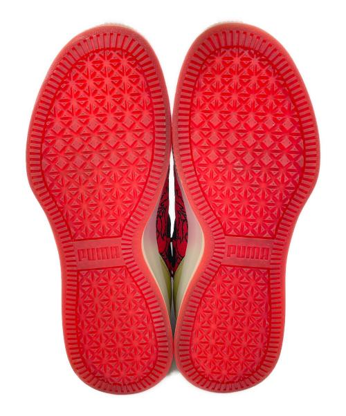 PUMA（プーマ）PUMA (プーマ) ローカットスニーカー レッド×ブラック サイズ:29㎝の古着・服飾アイテム