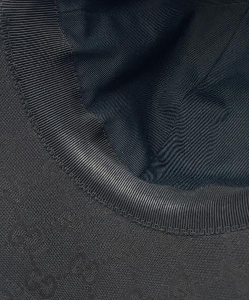 GUCCI（グッチ）GUCCI (グッチ) キャップ ブラックの古着・服飾アイテム