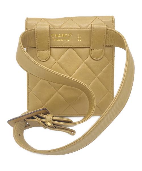 CHANEL（シャネル）CHANEL (シャネル) ウエストバッグ ベージュの古着・服飾アイテム