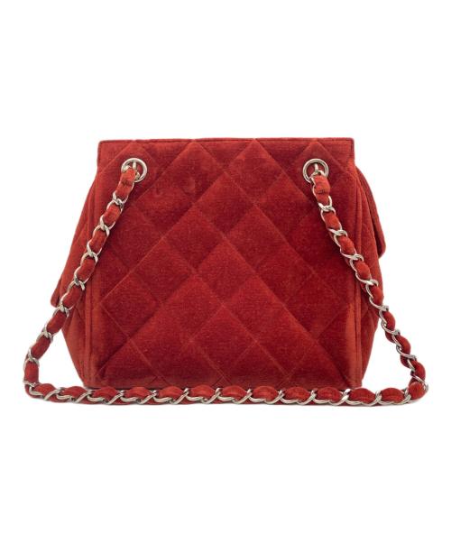 CHANEL（シャネル）CHANEL (シャネル) ハンドバッグ レッドの古着・服飾アイテム