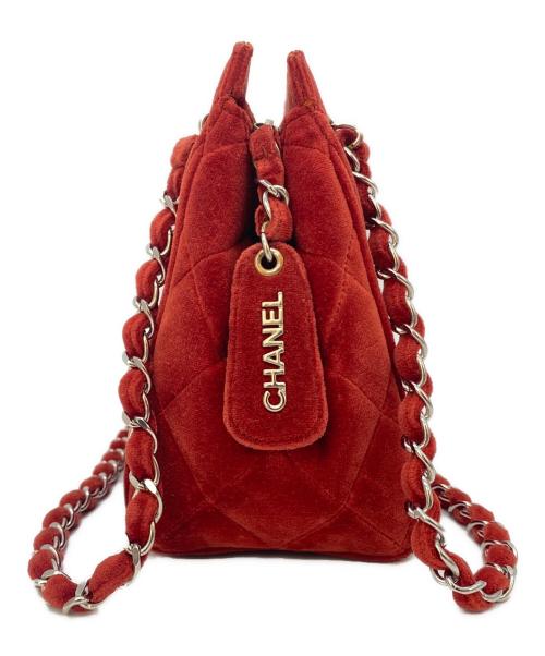 CHANEL（シャネル）CHANEL (シャネル) ハンドバッグ レッドの古着・服飾アイテム