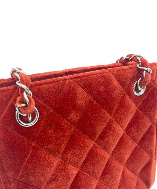 CHANEL（シャネル）CHANEL (シャネル) ハンドバッグ レッドの古着・服飾アイテム