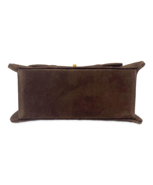 CHANEL（シャネル）CHANEL (シャネル) ショルダーバッグ ブラウン×ゴールドの古着・服飾アイテム