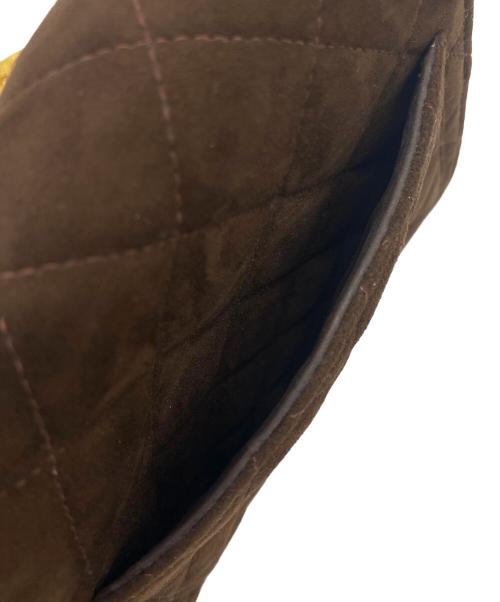 CHANEL（シャネル）CHANEL (シャネル) ショルダーバッグ ブラウン×ゴールドの古着・服飾アイテム