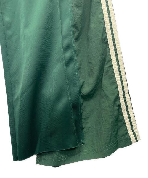 etsinta（エシンタ）etsinta (エシンタ) リメイクトラックジャージーパンツ グリーン サイズ:Mの古着・服飾アイテム