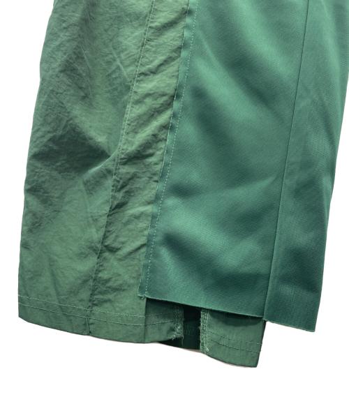 etsinta（エシンタ）etsinta (エシンタ) リメイクトラックジャージーパンツ グリーン サイズ:Mの古着・服飾アイテム