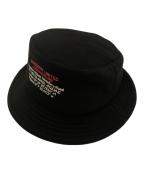 BURBERRYバーバリー）の古着「ナイロンバケットハット」｜ブラック