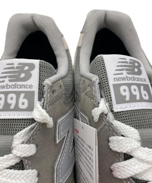 NEW BALANCE（ニューバランス）NEW BALANCE (ニューバランス) ローカットスニーカー ライトグレー×ホワイト サイズ:23.5㎝の古着・服飾アイテム