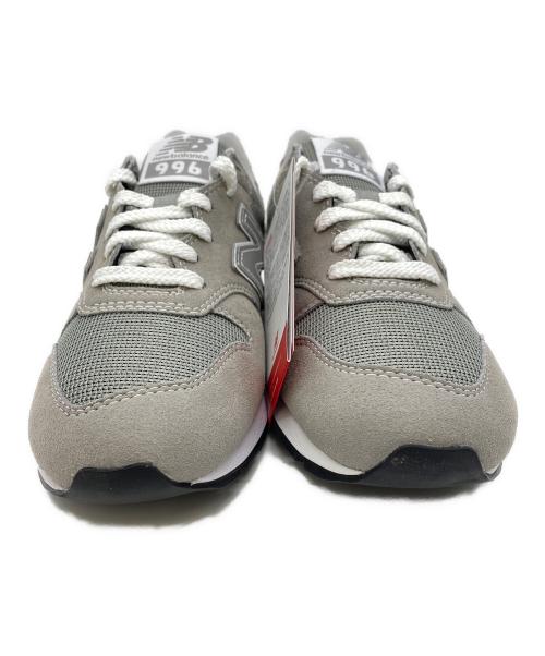 NEW BALANCE（ニューバランス）NEW BALANCE (ニューバランス) ローカットスニーカー ライトグレー×ホワイト サイズ:23.5㎝の古着・服飾アイテム