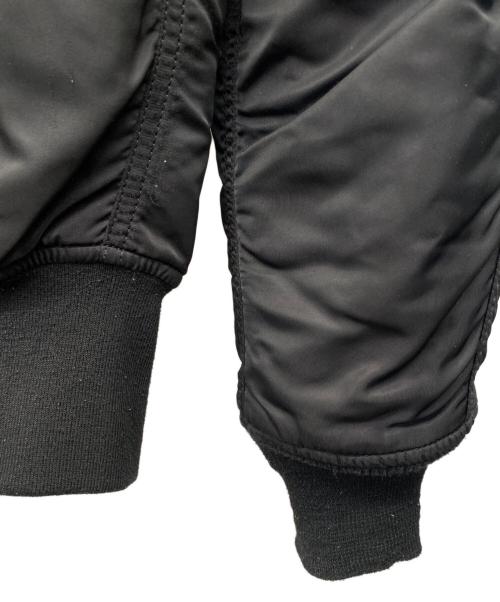 ALBA（アルバ）ALBA (アルバ) MA-1ジャケット ブラック サイズ:Mの古着・服飾アイテム