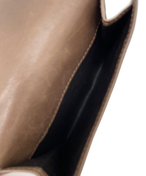 GUCCI（グッチ）GUCCI (グッチ) 3つ折り財布 ブラウンの古着・服飾アイテム