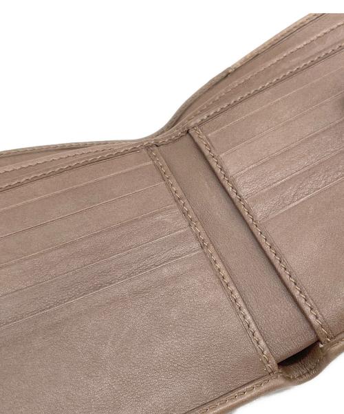 GUCCI（グッチ）GUCCI (グッチ) 3つ折り財布 ブラウンの古着・服飾アイテム