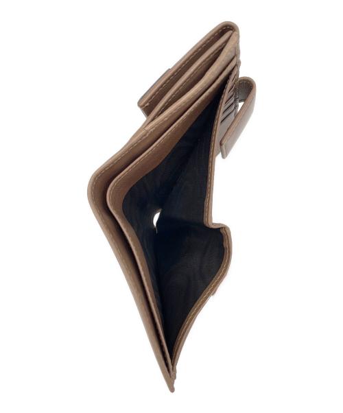 GUCCI（グッチ）GUCCI (グッチ) 3つ折り財布 ブラウンの古着・服飾アイテム