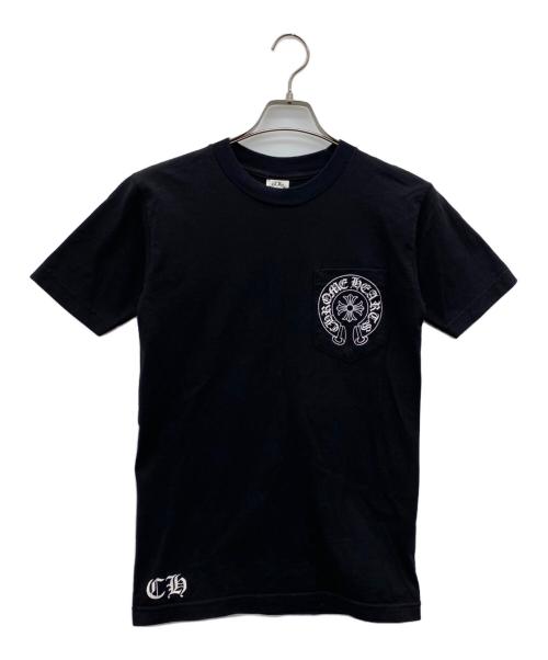 CHROME HEARTS（クロムハーツ）CHROME HEARTS (クロムハーツ) ポケットTシャツ ブラック サイズ:Sの古着・服飾アイテム
