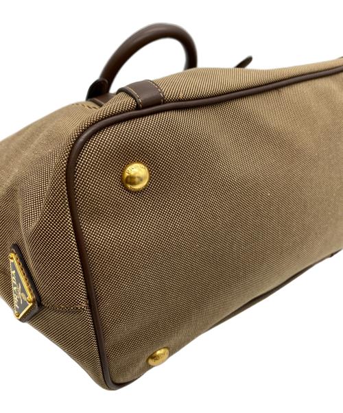 PRADA（プラダ）PRADA (プラダ) ハンドバッグ ベージュの古着・服飾アイテム