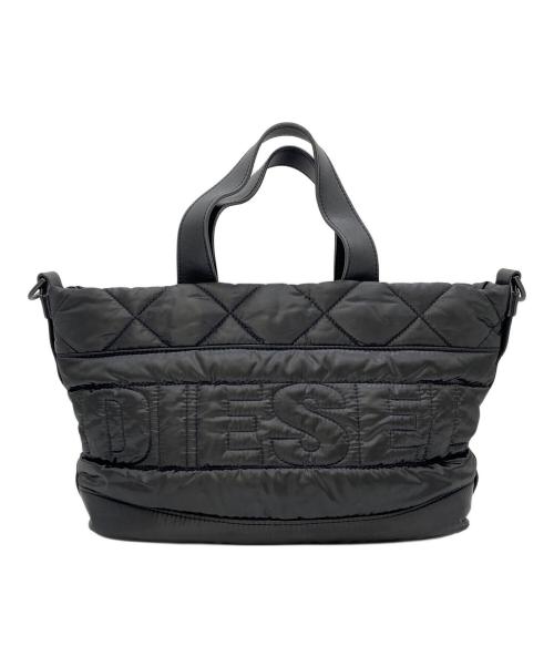 DIESEL（ディーゼル）DIESEL (ディーゼル) 2WAYショルダーバッグ ブラックの古着・服飾アイテム