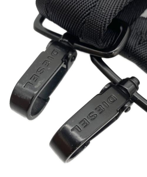 DIESEL（ディーゼル）DIESEL (ディーゼル) 2WAYショルダーバッグ ブラックの古着・服飾アイテム