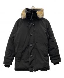 CANADA GOOSE（カナダグース）の古着「ダウンコート　シャトーパーカー」｜ブラック