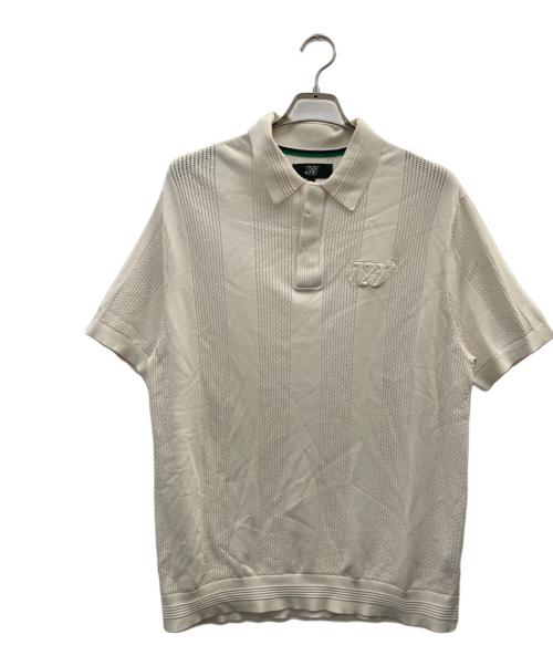 KITH（キス）KITH (キス) Wilson (ウィルソン) ポロシャツ ホワイト サイズ:Mの古着・服飾アイテム