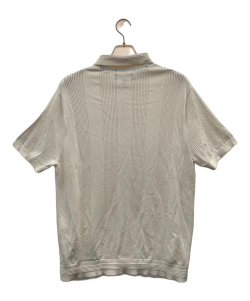 KITH（キス）KITH (キス) Wilson (ウィルソン) ポロシャツ ホワイト サイズ:Mの古着・服飾アイテム