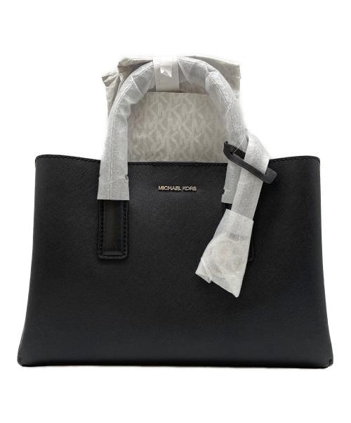 MICHAEL KORS（マイケルコース）MICHAEL KORS (マイケルコース) ハンドバッグ ブラックの古着・服飾アイテム