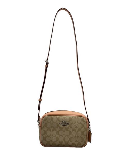 COACH（コーチ）COACH (コーチ) ショルダーバッグ ピンクベージュの古着・服飾アイテム