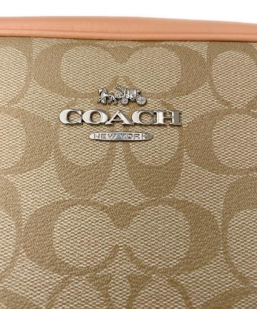 COACH（コーチ）COACH (コーチ) ショルダーバッグ ピンクベージュの古着・服飾アイテム