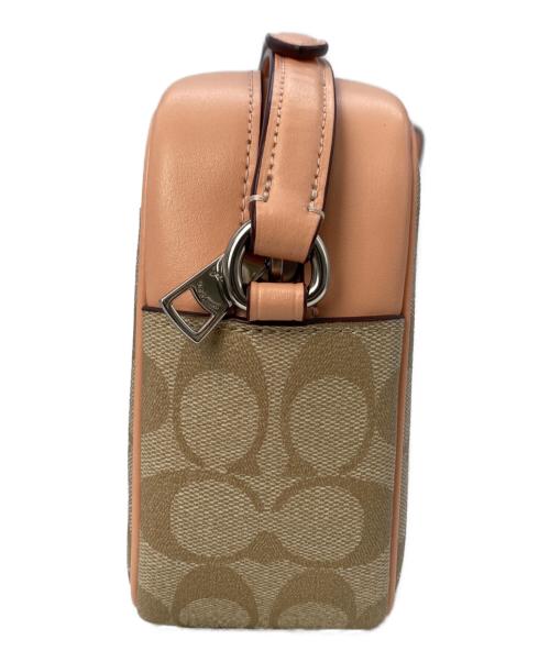 COACH（コーチ）COACH (コーチ) ショルダーバッグ ピンクベージュの古着・服飾アイテム