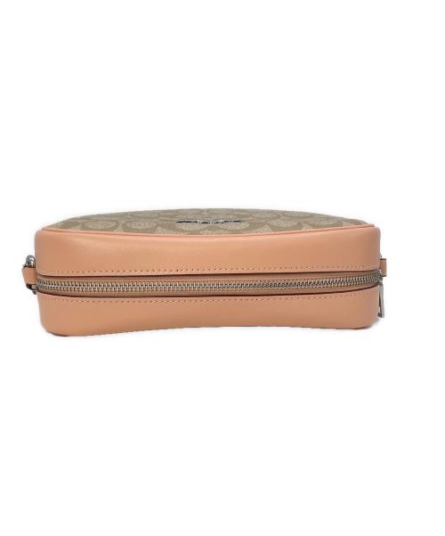 COACH（コーチ）COACH (コーチ) ショルダーバッグ ピンクベージュの古着・服飾アイテム