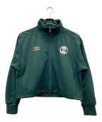 UMBROアンブロ）の古着「トラックジャケット」｜グリーン