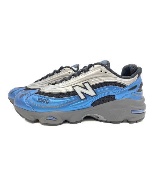NEW BALANCE（ニューバランス）NEW BALANCE (ニューバランス) ローカットスニーカー グレー×ブルー サイズ:27cmの古着・服飾アイテム