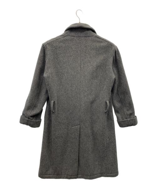 J.S HOMESTEAD（ジャーナルスタンダード ホームステッド）J.S HOMESTEAD (ジャーナルスタンダード ホームステッド) ノーカラーコート グレー サイズ:Mの古着・服飾アイテム