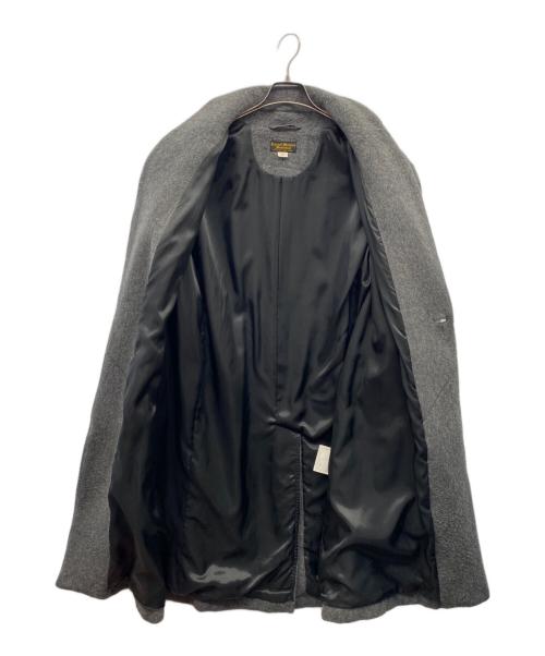 J.S HOMESTEAD（ジャーナルスタンダード ホームステッド）J.S HOMESTEAD (ジャーナルスタンダード ホームステッド) ノーカラーコート グレー サイズ:Mの古着・服飾アイテム