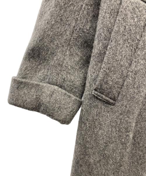 J.S HOMESTEAD（ジャーナルスタンダード ホームステッド）J.S HOMESTEAD (ジャーナルスタンダード ホームステッド) ノーカラーコート グレー サイズ:Mの古着・服飾アイテム