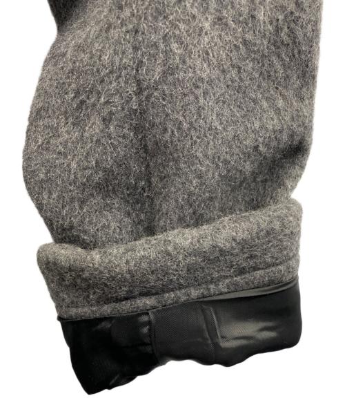 J.S HOMESTEAD（ジャーナルスタンダード ホームステッド）J.S HOMESTEAD (ジャーナルスタンダード ホームステッド) ノーカラーコート グレー サイズ:Mの古着・服飾アイテム