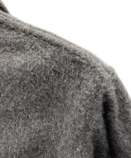 J.S HOMESTEAD（ジャーナルスタンダード ホームステッド）J.S HOMESTEAD (ジャーナルスタンダード ホームステッド) ノーカラーコート グレー サイズ:Mの古着・服飾アイテム