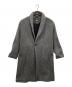 J.S HOMESTEAD（ジャーナルスタンダード ホームステッド）の古着「ノーカラーコート」｜グレー