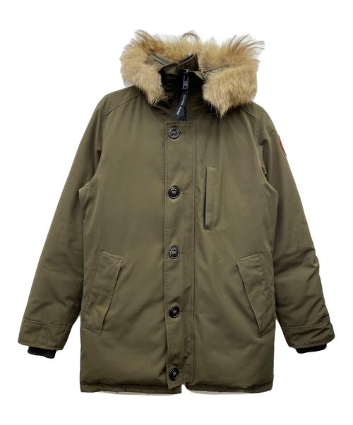 CANADA GOOSE（カナダグース）CANADA GOOSE (カナダグース) ダウンジャケット　JASPER PARKA カーキ サイズ:Ｍの古着・服飾アイテム