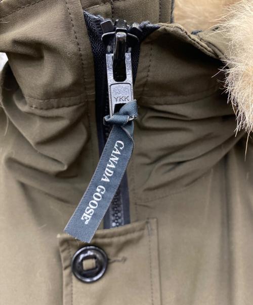 CANADA GOOSE（カナダグース）CANADA GOOSE (カナダグース) ダウンジャケット　JASPER PARKA カーキ サイズ:Ｍの古着・服飾アイテム