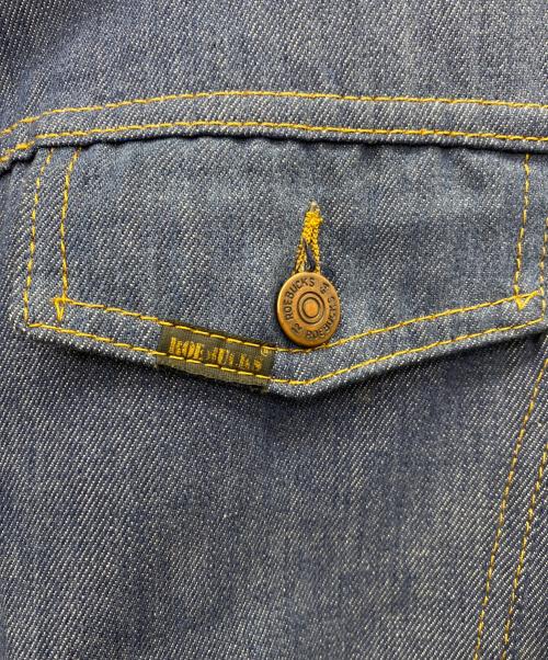 ROEBUCKS（ローバックス）ROEBUCKS (ローバックス) デニムボアジャケット インディゴ サイズ:40－Rの古着・服飾アイテム