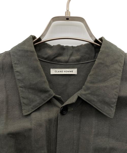 CLANE HOMME（クラネ オム）CLANE HOMME (クラネ オム) 長袖シャツ グリーン サイズ:1の古着・服飾アイテム