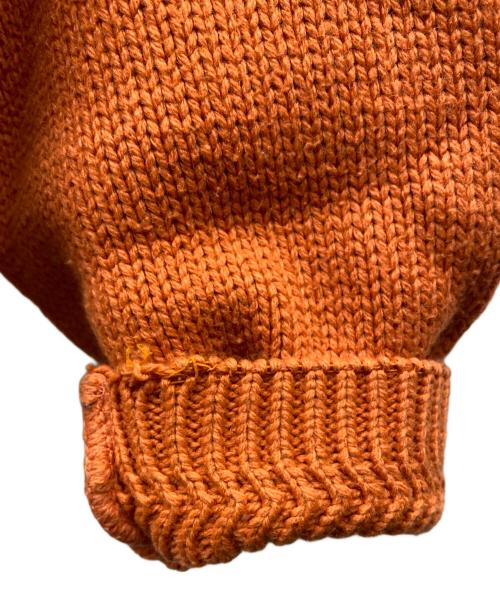 By American（バイアメリカン）By American (バイアメリカン) 厚手ニット オレンジ サイズ:XLの古着・服飾アイテム